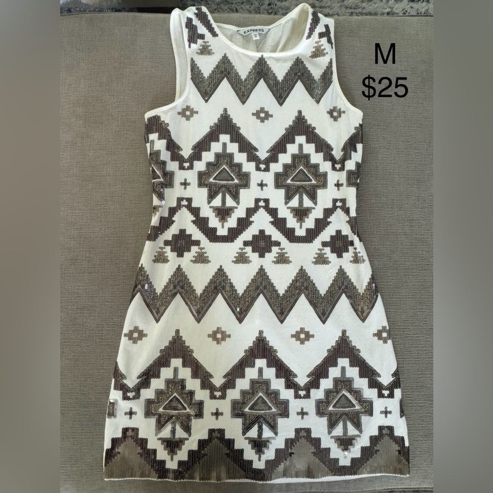 Sequin cocktail EXPRESS dress